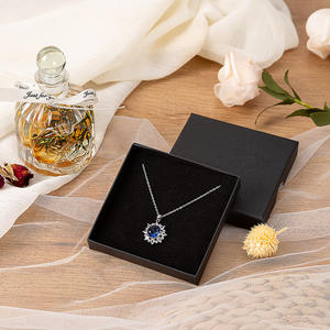 Boîtes d'emballage pour bijoux en gros, boîtes d'accessoires noires et blanches pour boucles d'oreilles, bagues, colliers et bracelets - Product Image 1