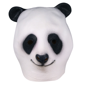<strong>Panda</strong> Animal Head <strong>Mask</strong> Christmas Costume Latex Full Face Party <strong>Mask</strong> for Christmas Events - Product Image 1