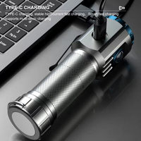 Vente flash - Lampe torche EDC mini P35 super lumineuse, portable, rechargeable par USB, haute luminosité, étanche, lampe torche tactique LED pour le camping