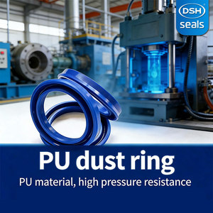 Joint d'étanchéité anti-poussière en PU haute résistance pour vérin hydraulique d'excavatrice, joint d'huile haute pression résistant à l'usure, joint mécanique sur mesure - Product Image 2