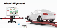 Smartsafe WA613 V2.0 ADAS Tout-en-un : Aligneur de roues 3D avec caméra ADAS et calibration radar pour ateliers de réparation de véhicules électriques et essence