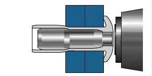 Rivets aveugles Anlock In-bolt Mono en acier, tête ronde, 1/4 po, zingués, longueur 14 mm et 20 mm, classe 12 - Product Image 3