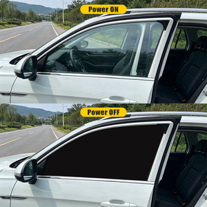 Film intelligent PDLC prédécoupé sur mesure pour vitres de voiture, film teinté pour vitres à commutation électrique, film de confidentialité adaptable à la plupart des modèles de voitures - Product Image 1