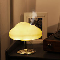 Humidificateur Nuage Ultrasonique 2022 Unique, Lumière de Nuit Maison de Haute Qualité, Diffuseur d'Huiles Essentielles Knorr Aromat 270ml avec 7 Couleurs