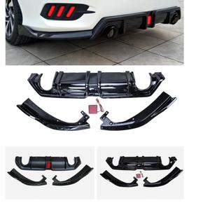 Welta 100% compatible, kit carrosserie ABS, attelage de remorquage, séparateur arrière, diffuseur, lèvre, feu stop pour 10e génération, pour 2016-2020, à fixer - Product Image 2