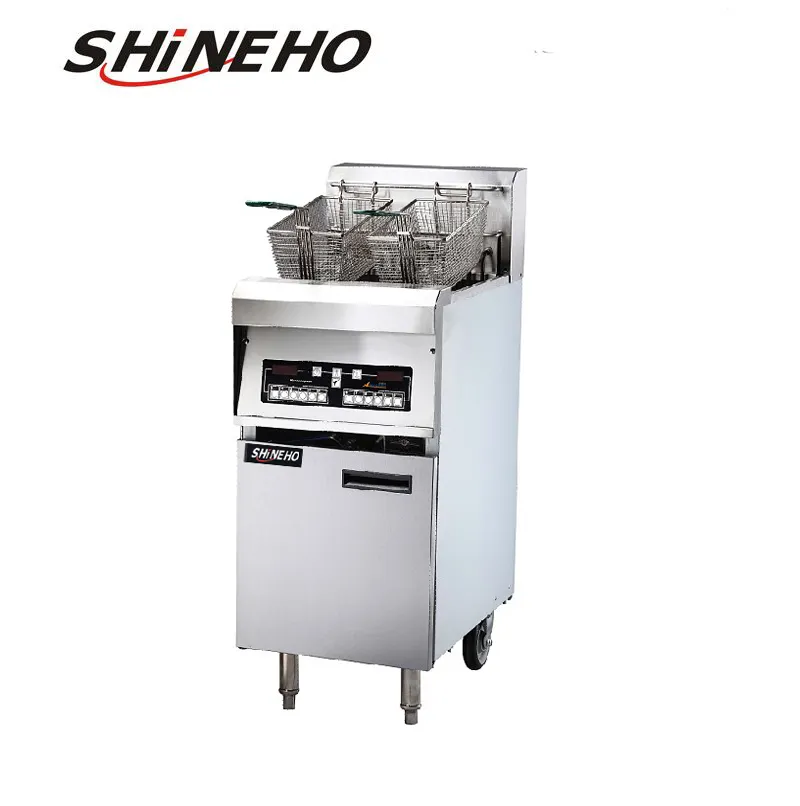 Shineho công suất cao sản xuất bán hàng trực tiếp công nghiệp giá rẻ HENNY Penny áp lực Nồi chiên