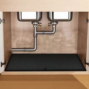 <span class=keywords><strong>Tappetino</strong></span> Durevole Sottolavello con Foro di Drenaggio Centrale, Protegge la Base del Mobile da Perdite e Versamenti, Facile da Pulire - Product Image 5