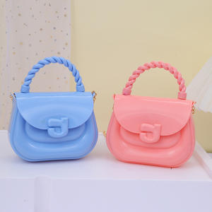 Borsetta per Bambine, Piccola <span class=keywords><strong>Borsa</strong></span> a <span class=keywords><strong>Tracolla</strong></span> in Gelatina Colorata, <span class=keywords><strong>Borsa</strong></span> a Mano per Bambine - Product Image 4