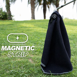 Serviette de golf magnétique au design innovant, accessoires de golf haut de gamme, serviette de golf vierge avec crochet - Product Image 2
