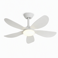 Ventilateur de suspension électrique de 36 pouces avec design à pales larges, éclairage 60W/30W et fort débit d'air pour la décoration intérieure domestique