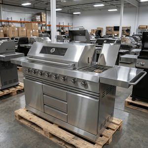 <span class=keywords><strong>Barbecue</strong></span> multifonctionnel 8B <span class=keywords><strong>en</strong></span> gros avec rôtissoire, contrôle de température, îlot de cuisine modulaire pour usage extérieur - Product Image 1
