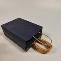 Sacs en papier kraft brun recyclé pour la livraison de café et de nourriture à emporter, sacs d'emballage personnalisés pour l'épicerie et les courses