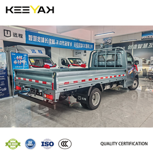 รถบรรทุกไฟฟ้า Geely ระยะทาง 340 กม. แบตเตอรี่ 56 กิโลวัตต์ชั่วโมง จัดส่งรวดเร็ว รถบรรทุกพื้นเรียบ ไฟฟ้า ความเร็ว 90 กม./ชม. <span class=keywords><strong>2</strong></span> ที่นั่ง รถบรรทุกขนส่งสินค้าคุณภาพดี ชิปอัจฉริยะ - Product Image 4