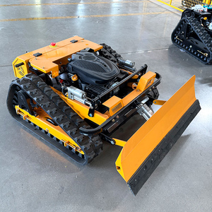 Wholesale Cordless Lawn Mower with Snowblade <b>Robot</b> Garden Grass Cutter <b>Remote</b> <b>Control</b> Lawn Mower - Product Image 1