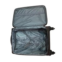 Ensemble de bagages souples en nylon écologique avec roulettes pivotantes à 360° et design moderne et épuré – Vente en gros