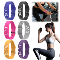 Wiederaufladbare Armbanduhr mit Vibrationsalarm und Tagesrastenfunktion für die Haushaltsdekoration