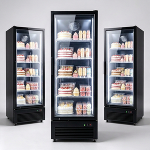 Congélateur vertical commercial ZD, sans givre, refroidissement par air, -22 degrés Celsius, vente <span class=keywords><strong>en</strong></span> gros OEM pour les magasins de détail - Product Image 2