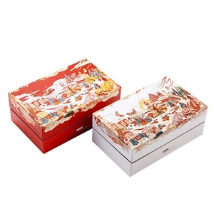 กล่องบรรจุภัณฑ์พิมพ์ลายตามสั่ง ทำจากกระดาษคราฟท์ กระดาษการ์ดสีขาว และดีไซน์สีสันต่างๆ สำหรับการสั่งซื้อจำนวนน้อย - Product Image 1
