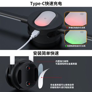 T099 Minimalist <b>Strip</b> Wall Lamp <b>Led</b> Remote Control Adjustable Angle For Living Room Bedroom Entryway Hallway Staircase - Product Image 5