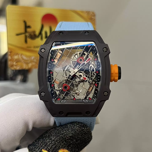 High-quality Steel <b>Wire</b> Mesh Structure, Ultra-<b>thin</b> Hollow Floating Tourbillon Sports Watch, Genuine Tourbillon Mechanical Watch - Product Image 6