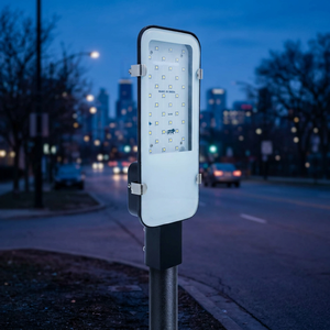 ไฟถนน LED แบบกระจก 36W สำหรับภายนอกอาคาร มาตรฐาน IP65 ประหยัดพลังงาน พร้อมตัวระบายความร้อน เหมาะสำหรับเสาไฟรักษาความปลอดภัยเชิงพาณิชย์ และทางเดินในพื้นที่อยู่อาศัย - Product Image 1