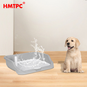 Toilette pour chien Hmtpc avec colonnes absorbantes, gris clair, fournitures d'entraînement pour animaux de compagnie - Product Image 2