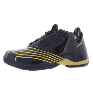 Adidas T Mac Restmod Hi <b>Mens</b> <b>Shoes</b> Color: Core Black/Gold Metallic/Dark Solid <b>Grey</b> 100% Authentic - Product Image 1