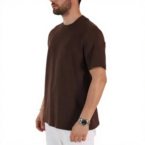 T-shirt décontracté pour homme EVERGLOW, taille plus, jersey polyester/coton, manches courtes, col rond, uni, écologique, séchage rapide - Product Image 1