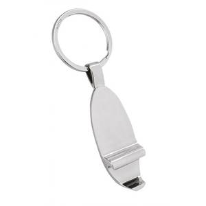Porte-clés décapsuleur Openbottlers en acier inoxydable et alliage d'aluminium, décapsuleur à sublimation avec logo personnalisé, emballé en boîte (OEM) - Product Image 2