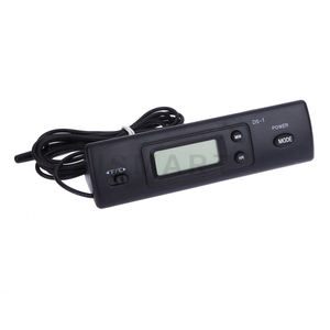 DS-1 Автомобильный термометр с ЖК-дисплеем, часы C/F, контроллер датчика температуры, термостат для помещений и улицы с зондом для автомобиля - Product Image 6