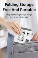 IDock Ergonomique Portable Pliable Réglable Angle et Hauteur Rotatif à 360 Degrés Support pour Tablette Support pour iPad