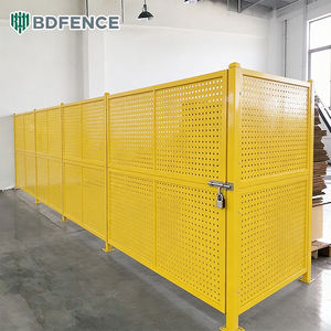 Valla Metálica Perforada al por Mayor de Fábrica |   Barrera de Aislamiento Duradera y Antioxidante para Taller y Línea de Ensamblaje - Product Image 3