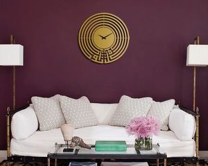 Reloj de pared islámico de Metal silencioso Tawakkul, decoración islámica para el hogar, reloj de pared árabe, relojes cúficos para pared - Product Image 4