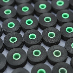 Bán buôn 144pcs 75D/2 L trắng Polyester lõi nhựa pre-vết thương bobbins có độ bền cao chủ đề <span class=keywords><strong>bobbin</strong></span> vật liệu thêu dưới - Product Image 5