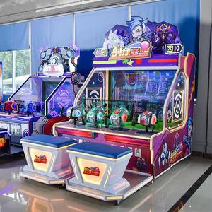 Jeu d'arcade à monnayeur 4 stations de tir de balles, équipement de récompense commercial pour centre de divertissement familial - Product Image 5
