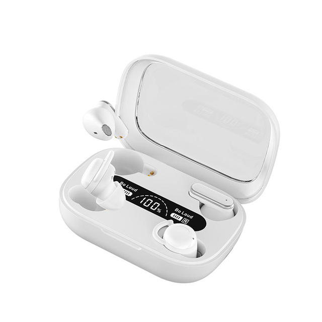 2 in 1 Dual Pair Earbuds Set with Digital Display & Type-C Charging for Sports Running