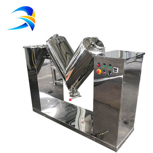 Mezclador Agitador en Forma de <span class=keywords><strong>V</strong></span> de Acero Inoxidable de 500L para Polvo Seco Cosmético y Gránulos, Fácil de Limpiar, con Motor ABB - Product Image 1