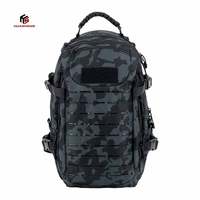 Système MOLLE découpé au laser 25L Sport de plein air Camping Randonnée Escalade Sac Tactique Camouflage Sac à dos