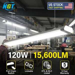 <b>LED</b> Batten Light 100W 120W 1.1m Ceiling Surface Mounted Slim <b>LED</b> <b>Tube</b> Lights 5000K Neutral White for Office, Shop, Garage, - Product Image 1