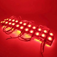 Module LED SMD5730 4 LED moulé par injection, haute luminosité, pour caisson lumineux publicitaire, 2W 12V basse tension, blanc/chaud