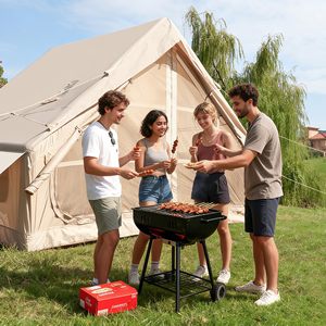 Tente de <span class=keywords><strong>camping</strong></span> gonflable portable Tourus en tissu Oxford imperméable <span class=keywords><strong>pour</strong></span> événements extérieurs et campings - Double couche - Product Image 6