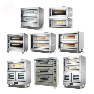 Máquina de horno de panadería personalizada, horno para hacer pan, 4 bandejas, 16 bandejas