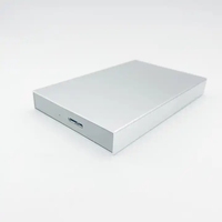 Custodia Antiurto per Disco Rigido Esterno da 2,5 Pollici con Copertura in Silicone, Custodia Protettiva in Alluminio USB 3.0, Garanzia di Un Anno