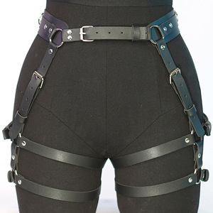 Imbracatura Strap-On per Donne, Dildo Staccabile con 3 Misure di O-Ring in Metallo, Cinturini per Cosce Indossabili e Regolabili, Attrezzatura per Bondage BDSM SM - Product Image 4