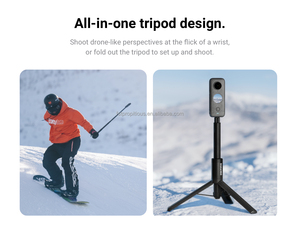 Insta360 Trípode Invisible <span class=keywords><strong>2</strong></span> en 1 para <span class=keywords><strong>Insta</strong></span> 360 GO 3 / X3 / <span class=keywords><strong>ONE</strong></span> X2 / <span class=keywords><strong>ONE</strong></span> RS / <span class=keywords><strong>R</strong></span> / GO <span class=keywords><strong>2</strong></span> - Product Image 2