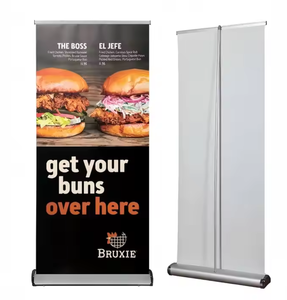 ป้ายอะลูมิเนียมพับเก็บได้แบบพับเก็บได้สำหรับงานโฆษณาขนาด80x200 - Product Image 1