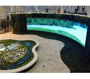 Tấm Màn Hình Led Cong Màn Hình Led Linh Hoạt Cao Điểm Ảnh Nhỏ Gắn Tường Video - Product Image 6