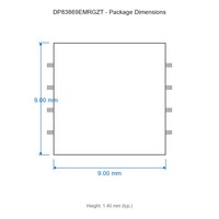 Circuit intégré multifonction électronique automobile DP83869EMRGZT VQFN-48 7x7mm