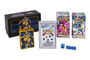 Vente en gros de cartes PTCG Charizard, cartes Pokémon, énergie radieuse, jeux de société, jeux de cartes, jouets pour enfants, cadeaux - Product Image 4