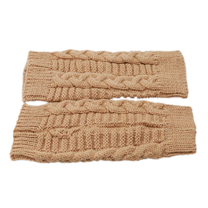 Custom Long <strong>Hand</strong> Knit <strong>Gloves</strong> Warm Embroidery Winter <strong>Gloves</strong> for Women Fingerless <strong>Gloves</strong> for Women - Product Image 5